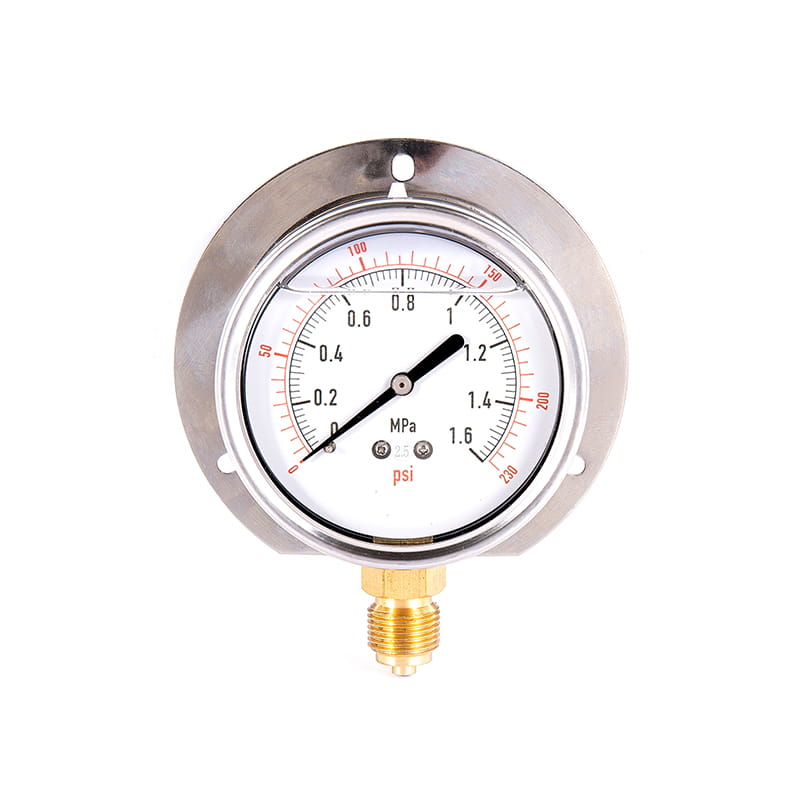 سری 100 ٪ اتصال مس-مقاوم در برابر زمین لرزه (لرزه ای) فشار سنج سری 100 ٪ اتصال مس-مقاوم در برابر زمین لرزه (لرزه ای) فشار سنج