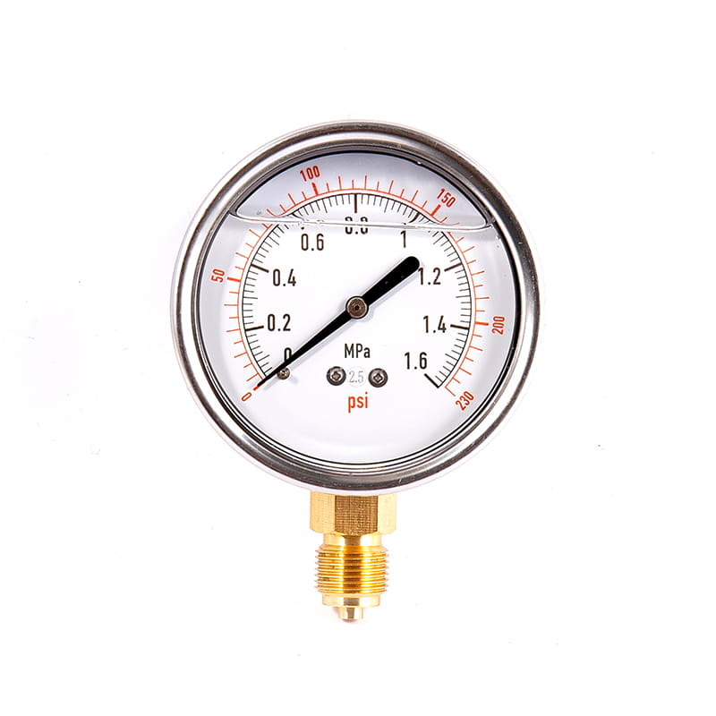 سری 100 ٪ اتصال مس-مقاوم در برابر زمین لرزه (لرزه ای) فشار سنج سری 100 ٪ اتصال مس-مقاوم در برابر زمین لرزه (لرزه ای) فشار سنج