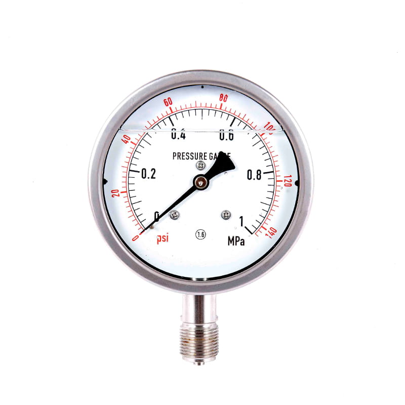 سری 100 ٪ اتصال مس-مقاوم در برابر زمین لرزه (لرزه ای) فشار سنج سری 100 ٪ اتصال مس-مقاوم در برابر زمین لرزه (لرزه ای) فشار سنج