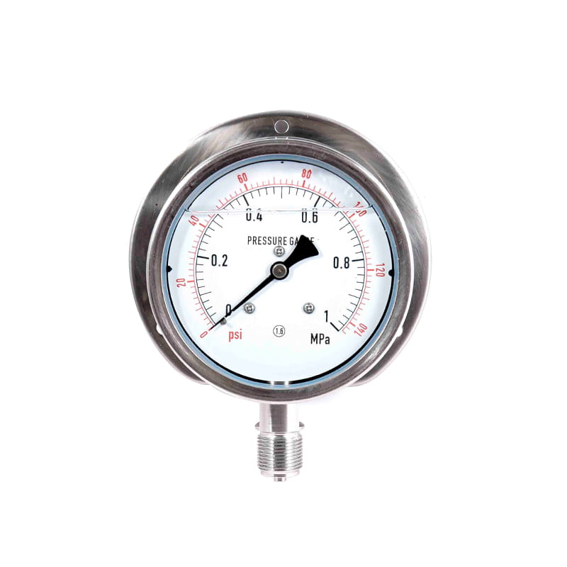 سری 100 ٪ اتصال مس-مقاوم در برابر زمین لرزه (لرزه ای) فشار سنج سری 100 ٪ اتصال مس-مقاوم در برابر زمین لرزه (لرزه ای) فشار سنج