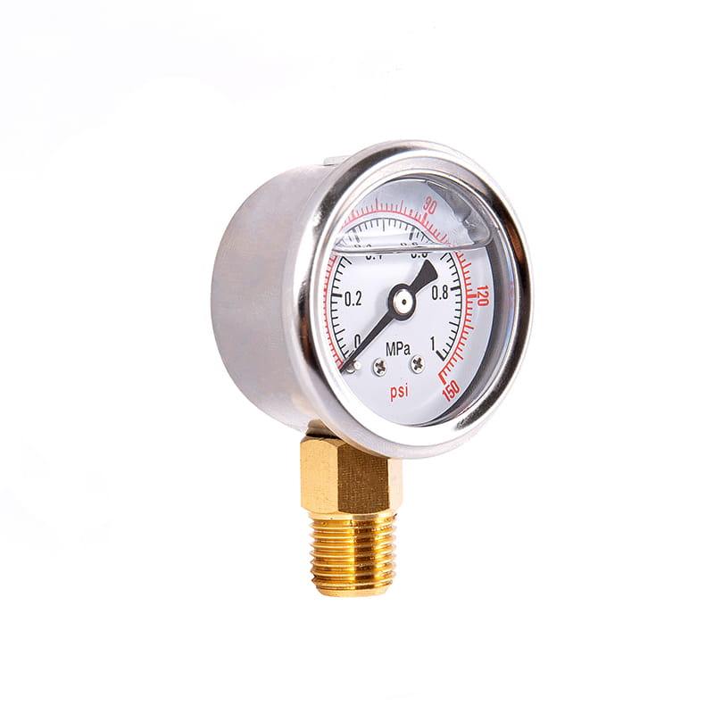 سری 100 ٪ اتصال مس-مقاوم در برابر زمین لرزه (لرزه ای) فشار سنج سری 100 ٪ اتصال مس-مقاوم در برابر زمین لرزه (لرزه ای) فشار سنج