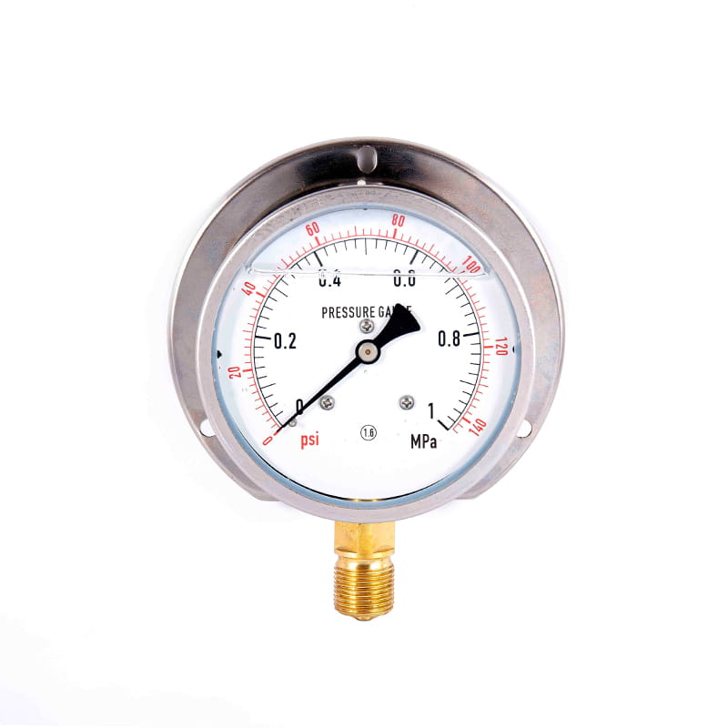 سری 100 ٪ اتصال مس-مقاوم در برابر زمین لرزه (لرزه ای) فشار سنج سری 100 ٪ اتصال مس-مقاوم در برابر زمین لرزه (لرزه ای) فشار سنج