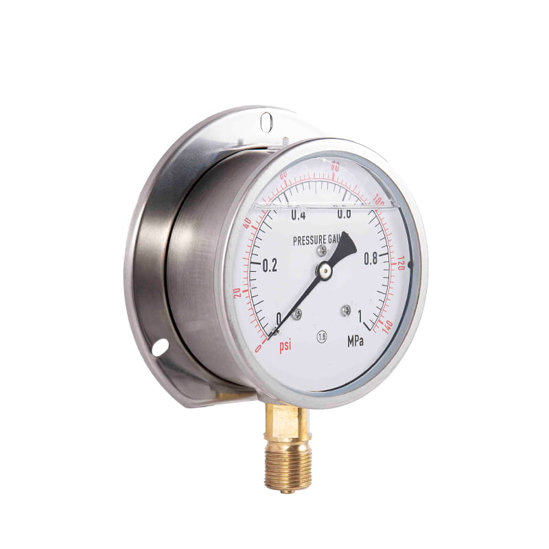 سری 100 ٪ اتصال مس-مقاوم در برابر زمین لرزه (لرزه ای) فشار سنج سری 100 ٪ اتصال مس-مقاوم در برابر زمین لرزه (لرزه ای) فشار سنج