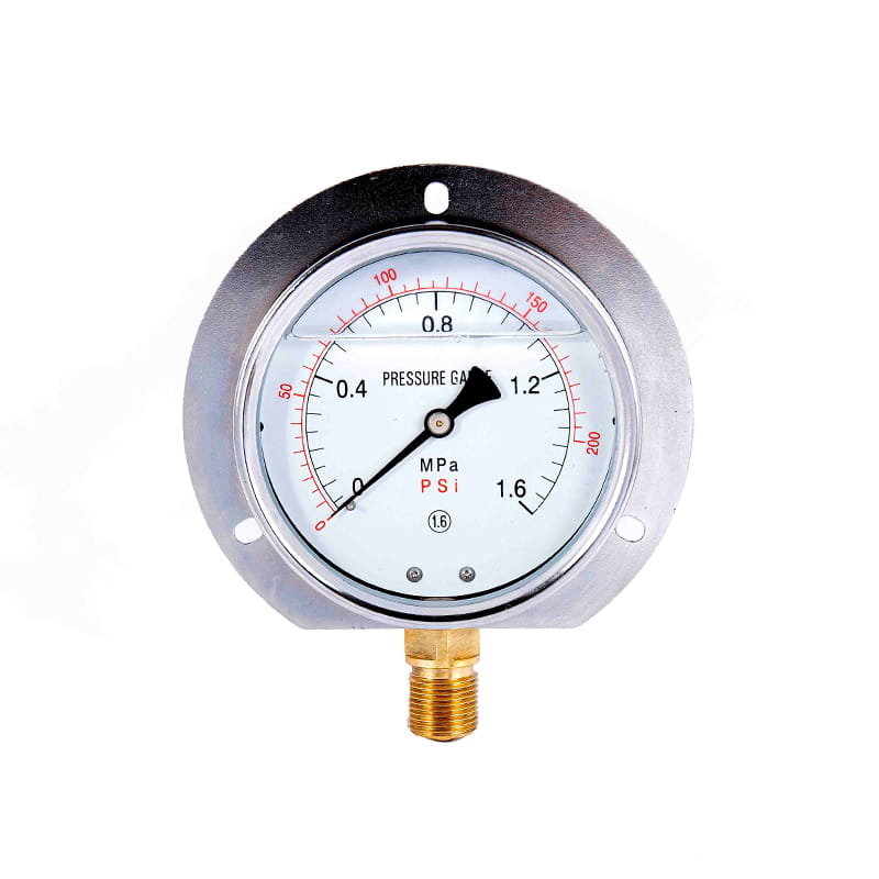 سری 100 ٪ اتصال مس-مقاوم در برابر زمین لرزه (لرزه ای) فشار سنج سری 100 ٪ اتصال مس-مقاوم در برابر زمین لرزه (لرزه ای) فشار سنج