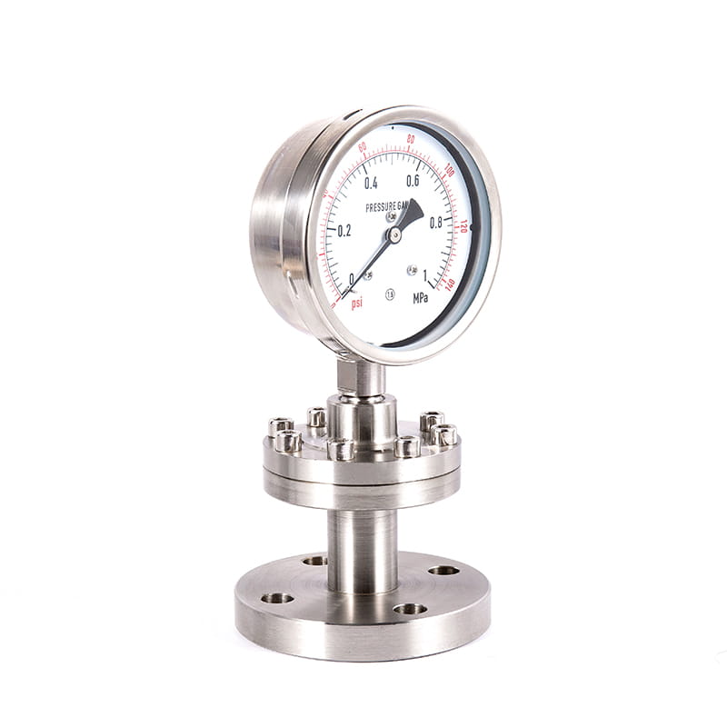 سری Y-M تمام فشار سنجهای دیافراگم استریل استریل از جنس استنلس استیل سری Y-M تمام فشار سنجهای دیافراگم استریل استریل از جنس استنلس استیل
