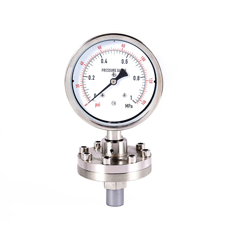 سری Y-M تمام فشار سنجهای دیافراگم استریل استریل از جنس استنلس استیل سری Y-M تمام فشار سنجهای دیافراگم استریل استریل از جنس استنلس استیل